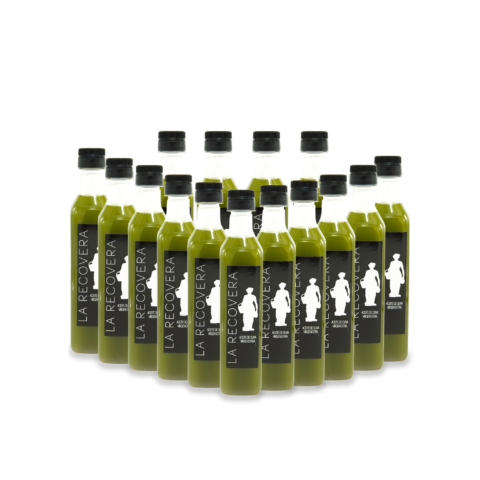 Caja Aceite de Oliva Virgen Extra Picual Sin Filtrar 500ml (15 botellas PET de 500ml) – La Recovera