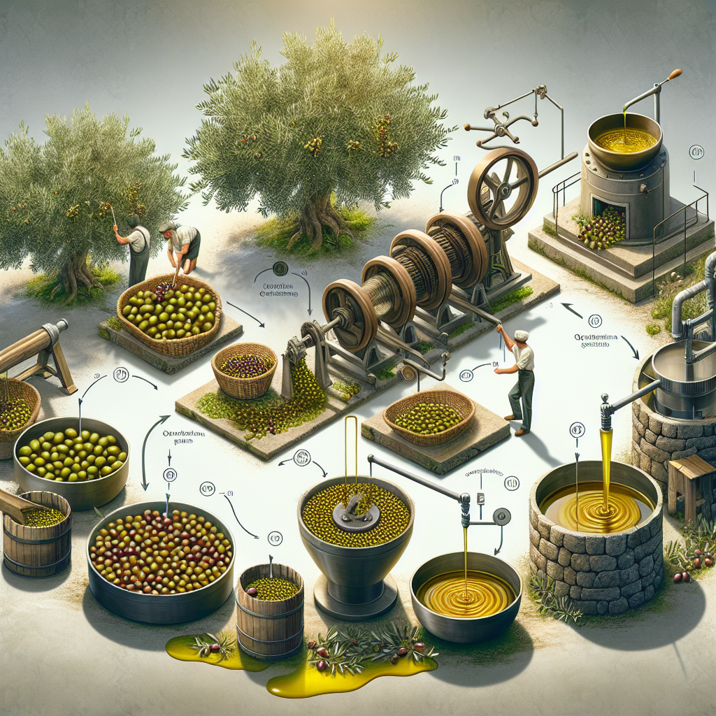 Producción de aceite de oliva