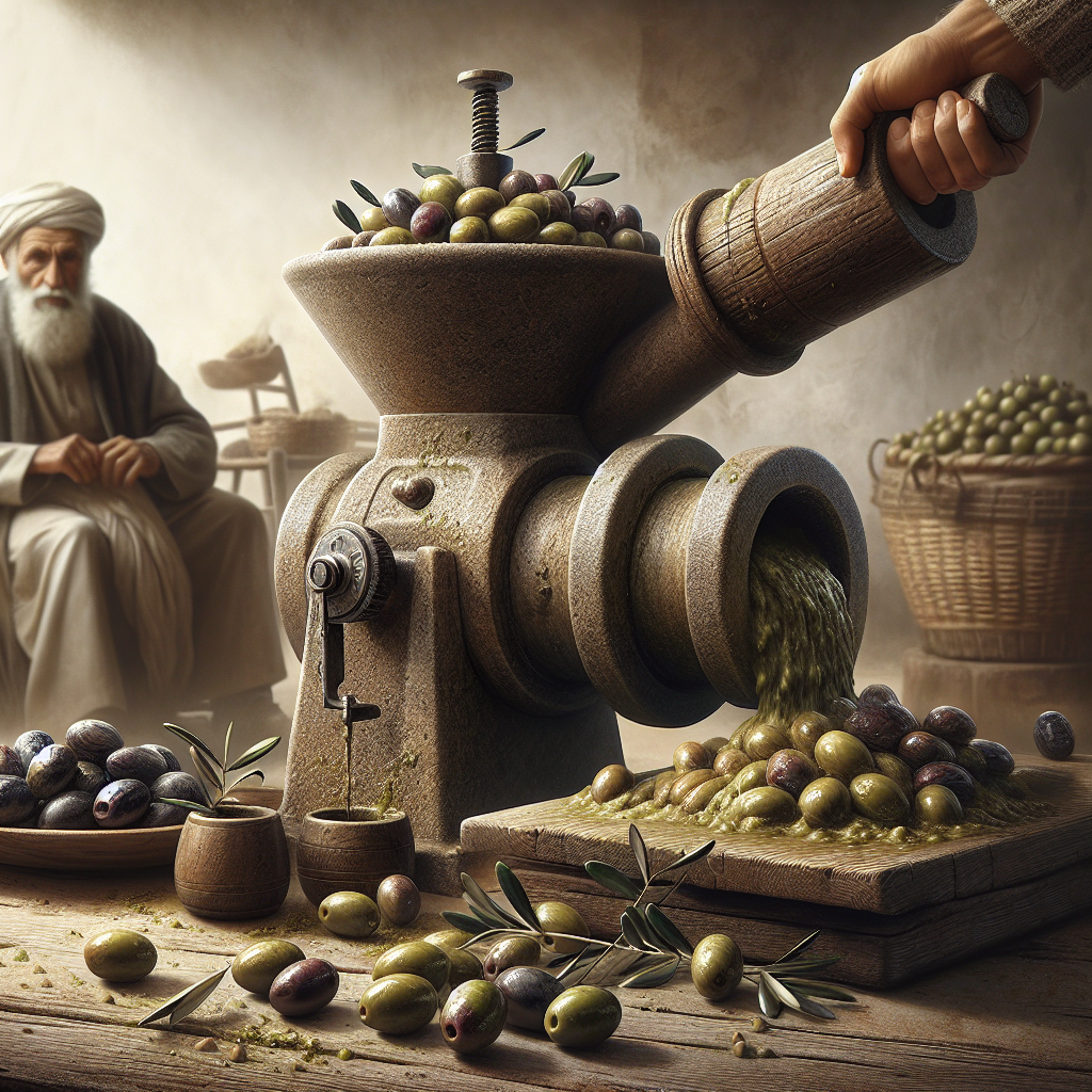 Molturación de la aceituna