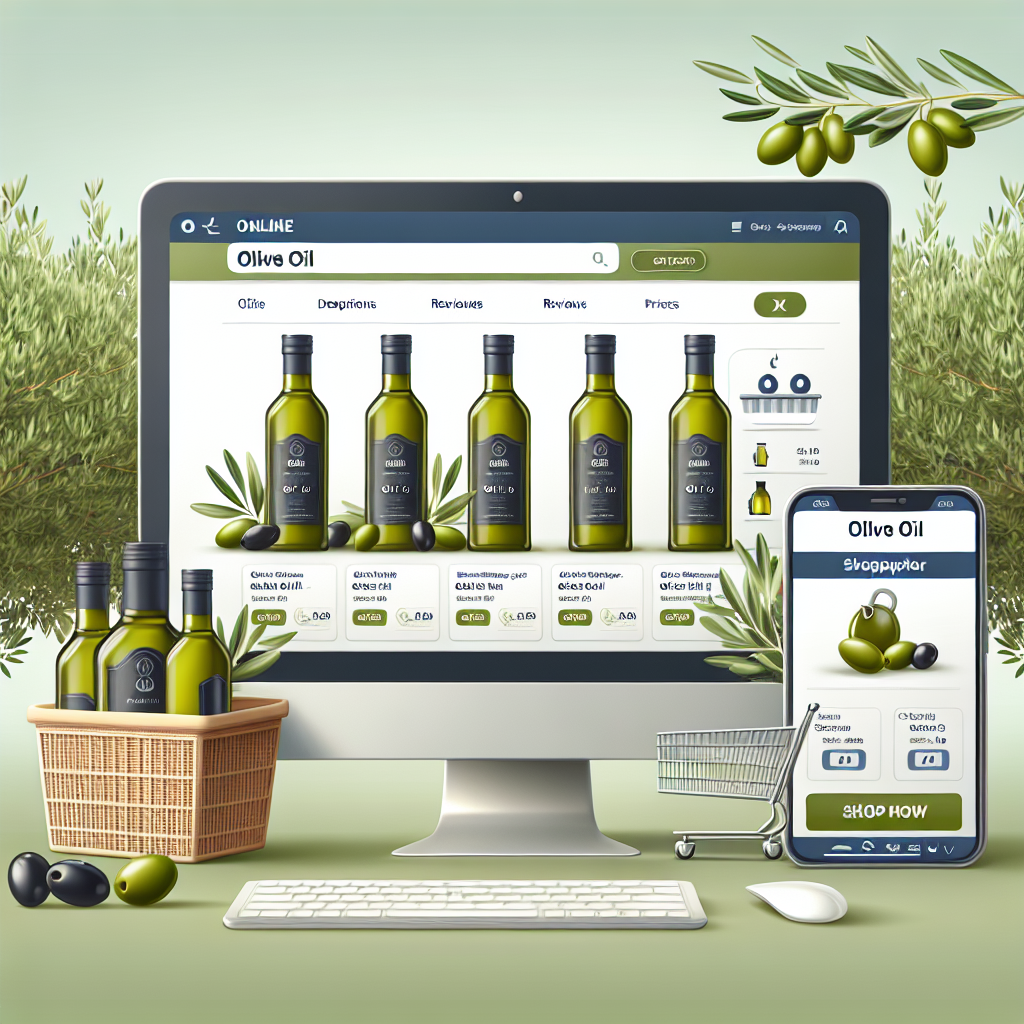 Cómo vender aceite de oliva online