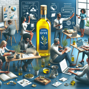 Engagment en redes sociales con aceite de oliva