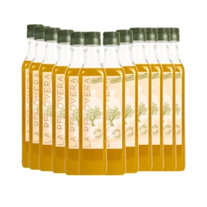 CAJA ACEITE OLIVA VIRGEN EXTRA ECOLÓGICO 500ML PET