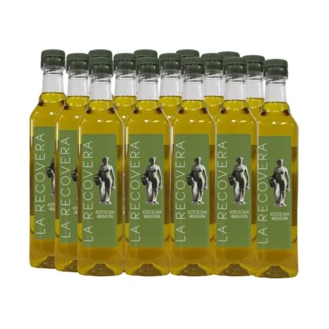 CAJA ACEITE OLIVA VIRGEN EXTRA FILTRADO 500ML PET