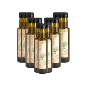 CAJA ACEITE OLIVA VIRGEN EXTRA ECOLÓGICO 250ML CRISTAL