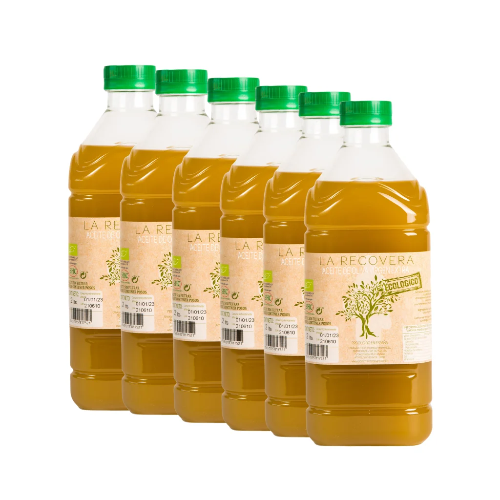 CAJA ACEITE OLIVA VIRGEN EXTRA ECOLÓGICO 2L