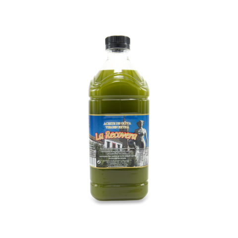 Aceite de Oliva Virgen Extra Picual Sin Filtrar 2L (Garrafa) – La Recovera